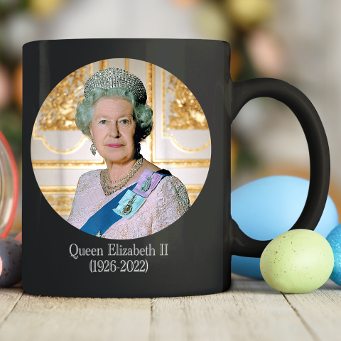 Queen Of England Elizabeth II Royal 1926 2022 Ceramic Mug 11oz