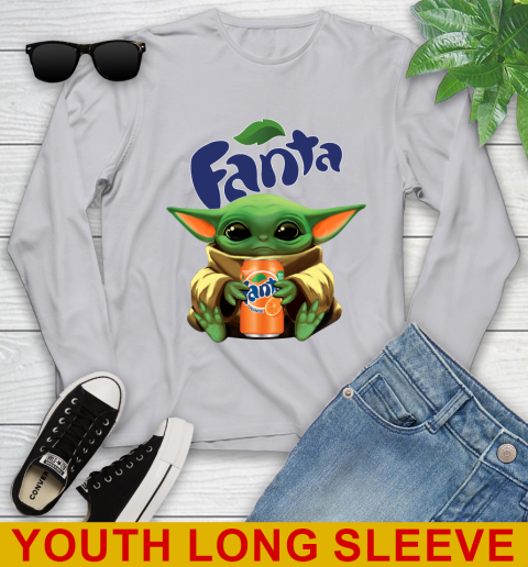 Star Wars Baby Yoda Hugs Fanta Soft Drink Shirt 127