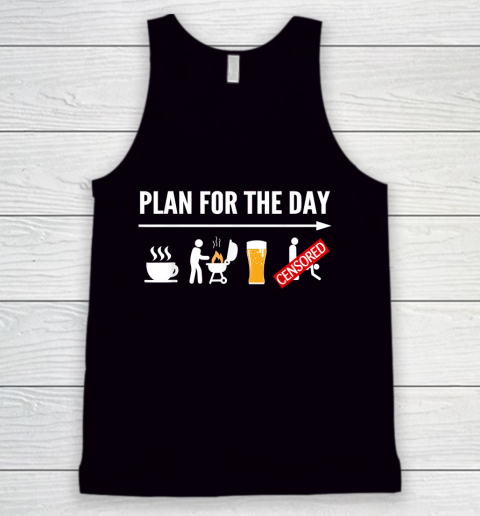Beer Lover Funny Shirt Funny BBQ For Men Coffee, Grilling, Beer Adult Humor Tank Top