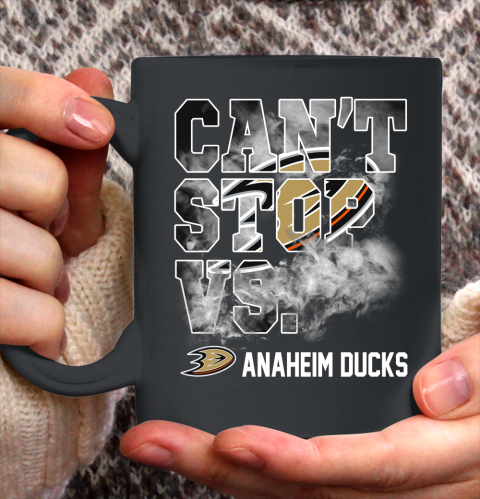 NHL Anaheim Ducks Hockey Can't Stop Vs Ceramic Mug 11oz