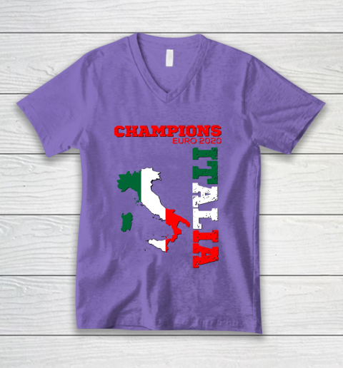 Italy Champions Euro 2020 played in 2021 V-Neck T-Shirt 8