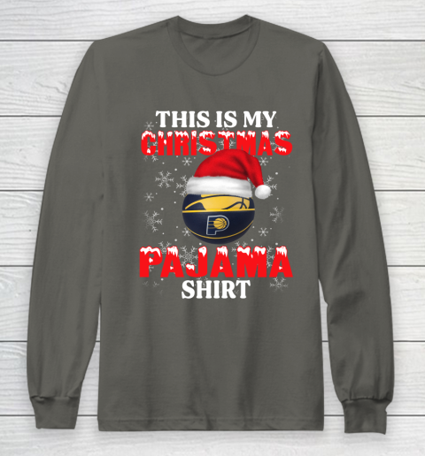 Indiana Pacers This Is My Christmas Pajama Shirt NBA Long Sleeve T-Shirt 5