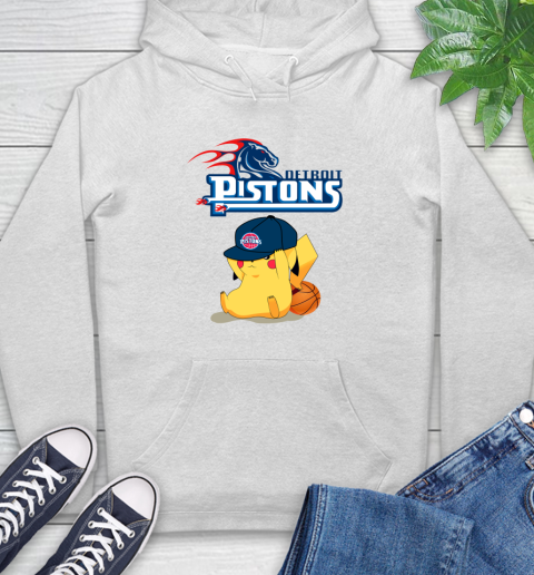 NBA Pikachu Basketball Sports Detroit Pistons Hoodie