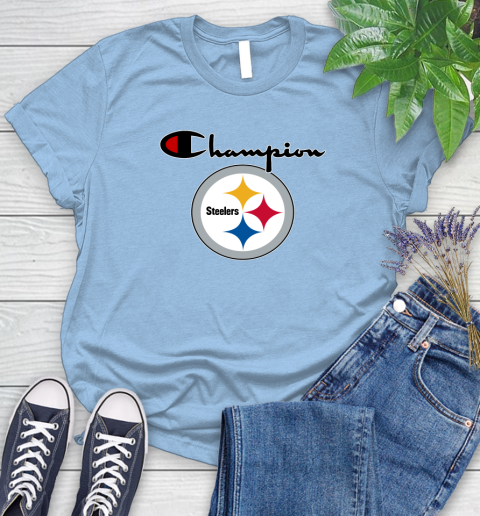 NFL Football Pittsburgh Steelers Champion Shirt Women's T-Shirt 6