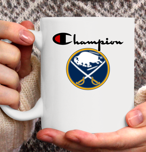 NHL Hockey Buffalo Sabres Champion Shirt Ceramic Mug 15oz