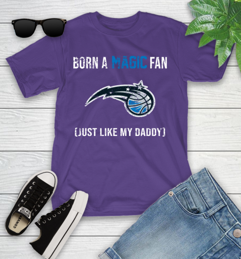 NBA Orlando Magic Loyal Fan Just Like My Daddy Basketball Shirt Youth T-Shirt 3