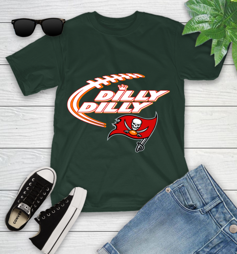 NFL Tampa Bay Buccaneers Dilly Dilly Football Sports Youth T-Shirt 5