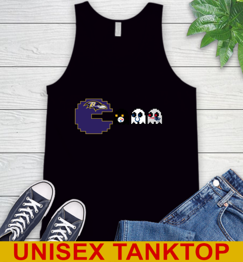 Baltimore Ravens NFL Football Pac Man Champion Tank Top 3 Baltimore Ravens NFL Football Pac Man Champion Tank Top - Image 3