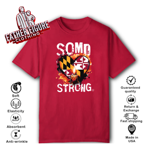 lg5m somd strong southern maryland strong classic t shirt 2 front red