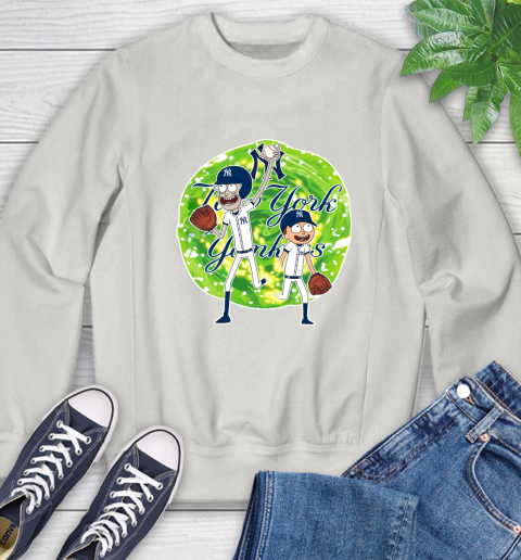 MLB New York Yankees Rick And Morty Baseball Sports Sweatshirt 12