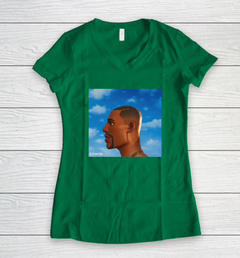 Fortnite Drake Women's V-Neck T-Shirt 3