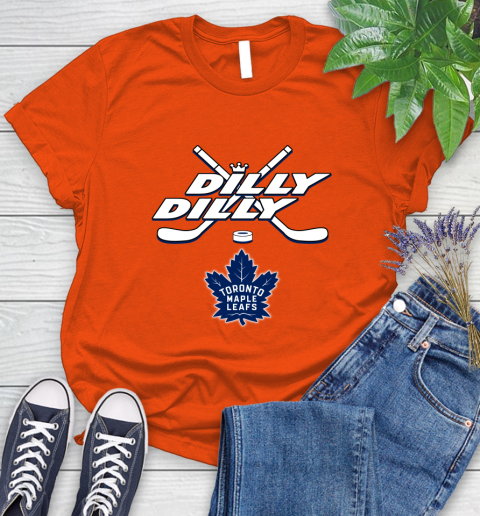 NHL Toronto Maple Leafs Dilly Dilly Hockey Sports Women's T-Shirt 4
