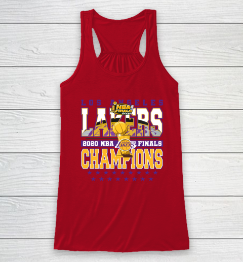 LA Lakers 2020 NBA Finals Champions Racerback Tank 4