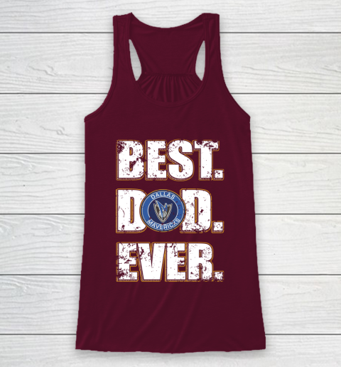 NBA Dallas Mavericks Basketball Best Dad Ever Family Shirt Racerback Tank 2