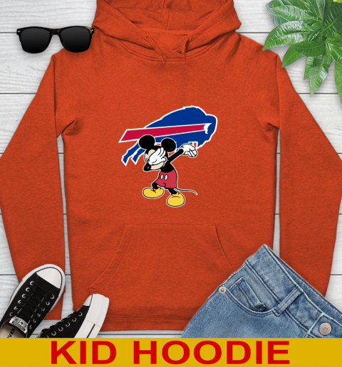 Buffalo Bills NFL Football Dabbing Mickey Disney Sports Youth Hoodie 5
