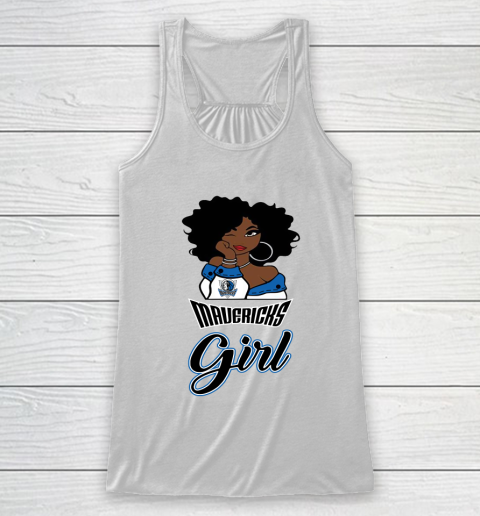 Dallas Mavericks Girl NBA Racerback Tank 2