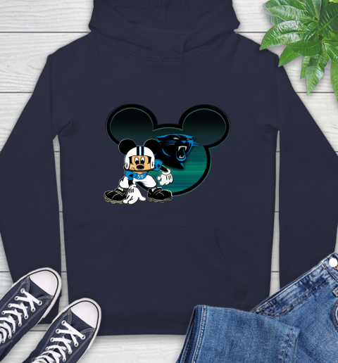NFL Carolina Panthers Mickey Mouse Disney Football T Shirt Hoodie 4