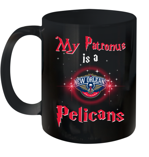 NBA Basketball Harry Potter My Patronus Is A New Orleans Pelicans Ceramic Mug 11oz