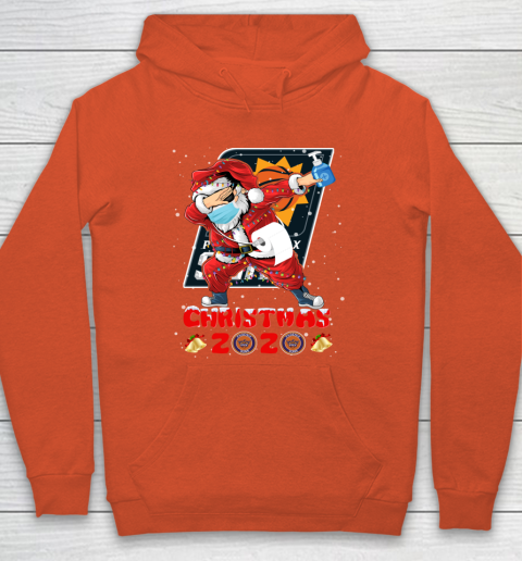 Phoenix Suns Funny Santa Claus Dabbing Christmas 2020 NBA Hoodie 3