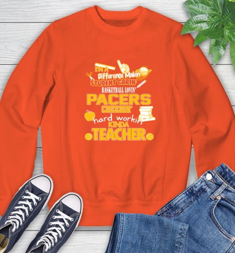 LA Clippers NBA I'm A Difference Making Student Caring Basketball Loving Kinda Teacher (2) Sweatshirt 3