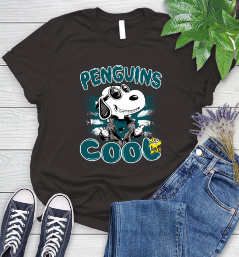 NHL Hockey San Jose Sharks Cool Snoopy Shirt Women's T-Shirt 9