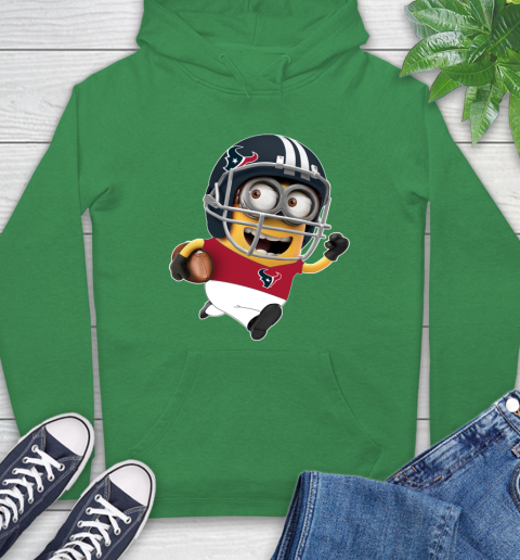 NFL Houston Texans Minions Disney Football Sports Hoodie 8