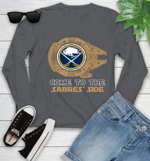 NHL Come To The Buffalo Sabres Wars Hockey Sports Youth Long Sleeve 9