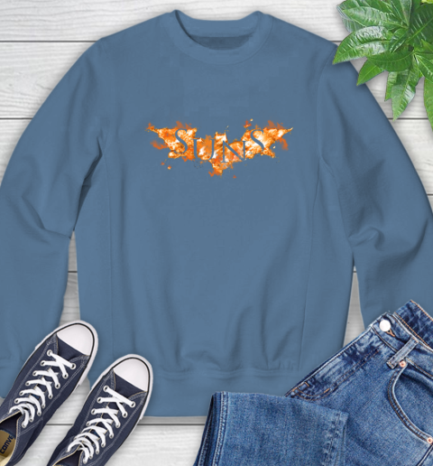NBA Phoenix Suns Batman Logo DC Basketball Sports Shirt Sweatshirt 8