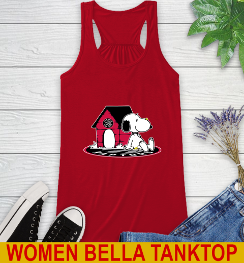 NBA Basketball Toronto Raptors Snoopy The Peanuts Movie Shirt Racerback Tank 6