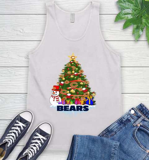 Chicago Bears Merry Christmas NFL Football Sports Tank Top