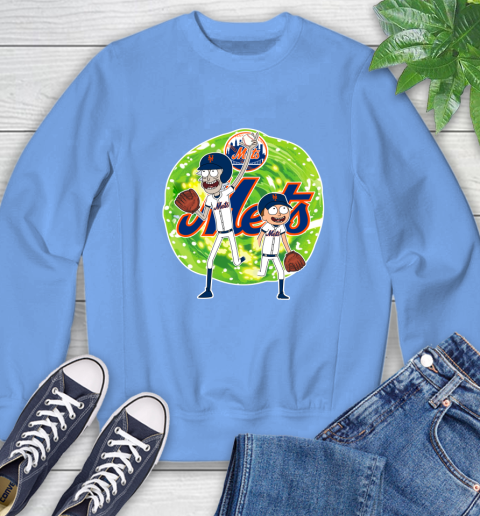 MLB New York Mets Rick And Morty Baseball Sports Sweatshirt 11