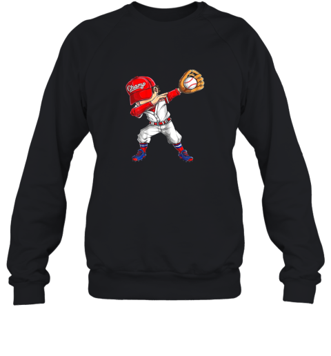 Dabbing Baseball T Shirt Kids Boys Men Catcher Pitcher Gifts Sweatshirt