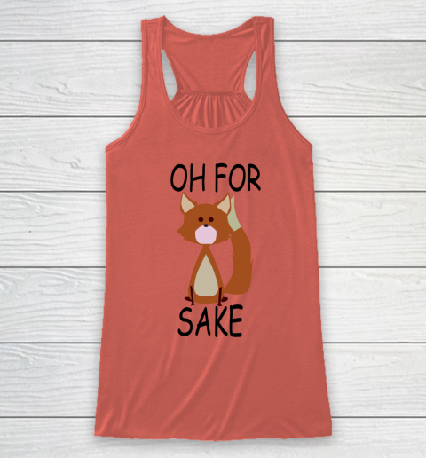 Oh For Fox Sake Racerback Tank 2