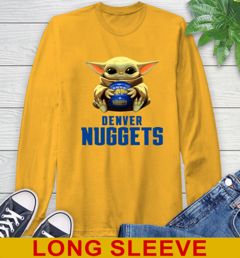 NBA Basketball Denver Nuggets Star Wars Baby Yoda Shirt 60