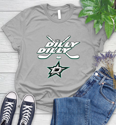 NHL Dallas Stars Dilly Dilly Hockey Sports Women's T-Shirt 5