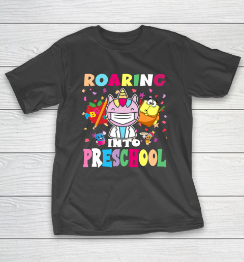 Back to school shirt Roaring into preschool T-Shirt