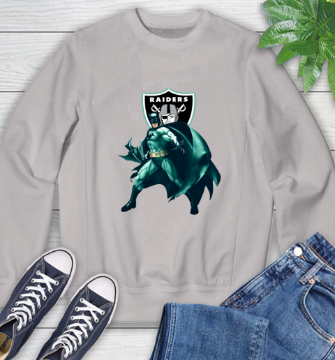 NFL Batman Football Sports Oakland Raiders Sweatshirt 12