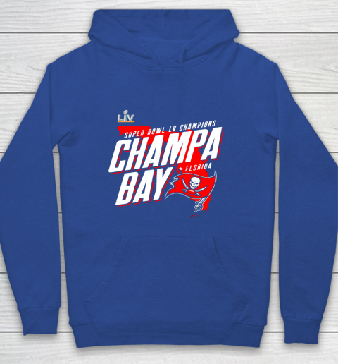 Champa Bay Tampa Bay Buccaneers Super Bowl LV Champions Youth Hoodie 6