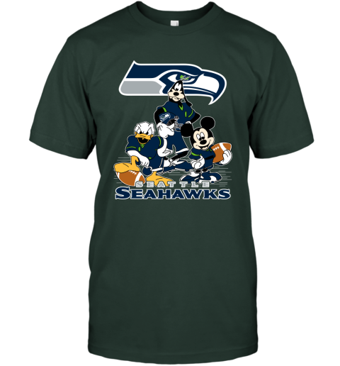 The Nike Tee Seattle Seahawks T-Shirt XL Green Football NFL Cotton