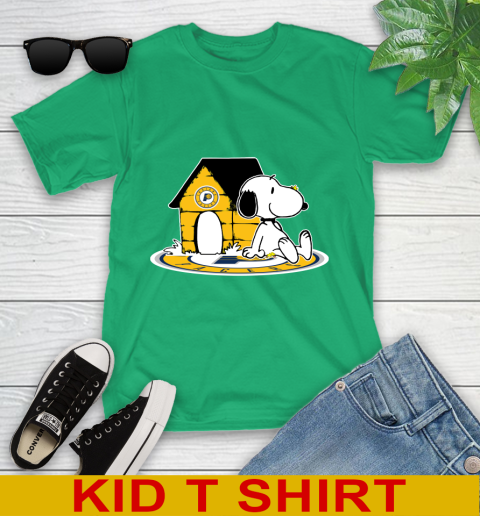 NBA Basketball Indiana Pacers Snoopy The Peanuts Movie Shirt Youth T-Shirt 6