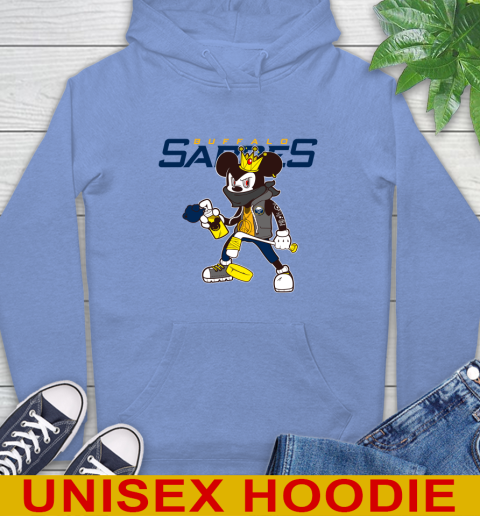 Buffalo Sabres NHL Hockey Mickey Peace Sign Sports Hoodie 11