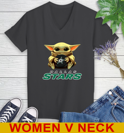 NHL Hockey Dallas Stars Star Wars Baby Yoda Shirt 85
