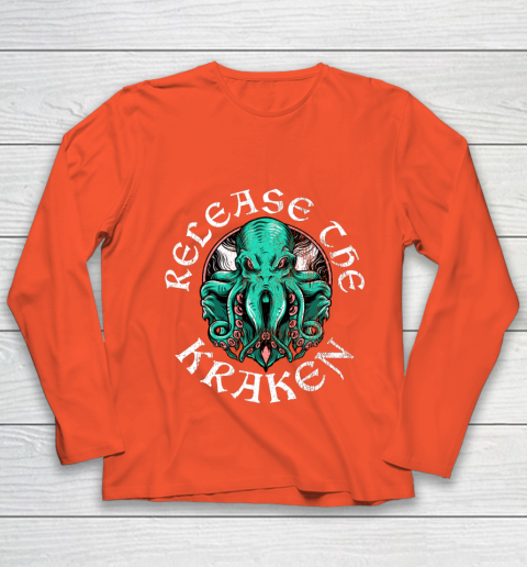 Release The Kraken Youth Long Sleeve 3