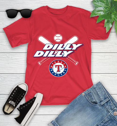 MLB Texas Rangers Dilly Dilly Baseball Sports Youth T-Shirt 10