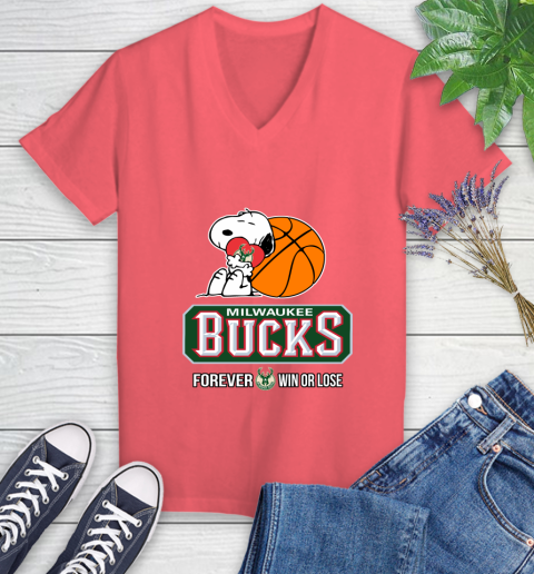 NBA The Peanuts Movie Snoopy Forever Win Or Lose Basketball Milwaukee Bucks 82