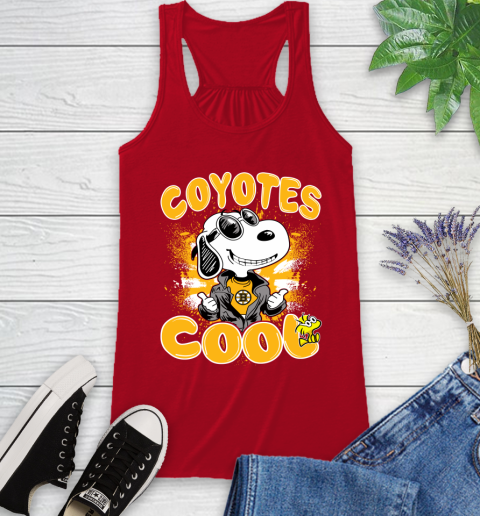 NHL Hockey Boston Bruins Cool Snoopy Shirt Racerback Tank 3