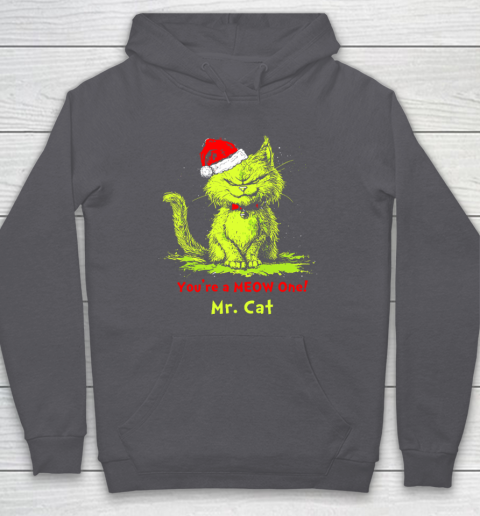 You're A Meow One Mr Cat Christmas Hoodie 4