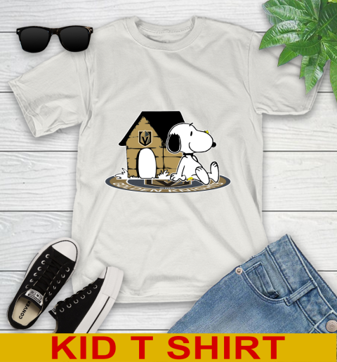 NHL Hockey Vegas Golden Knights Snoopy The Peanuts Movie Shirt Youth T-Shirt 12