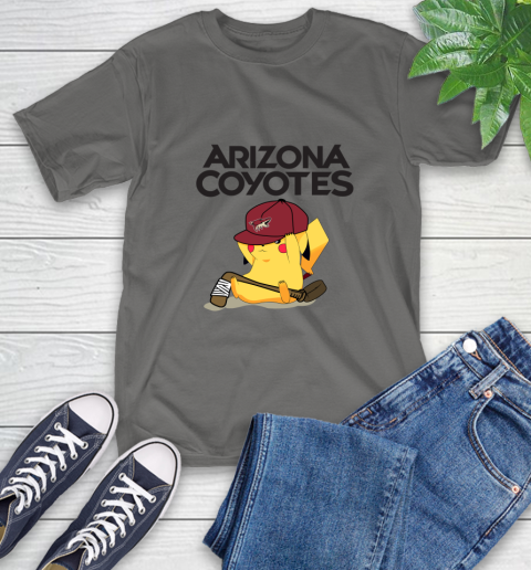 NHL Pikachu Hockey Sports Arizona Coyotes T-Shirt 9