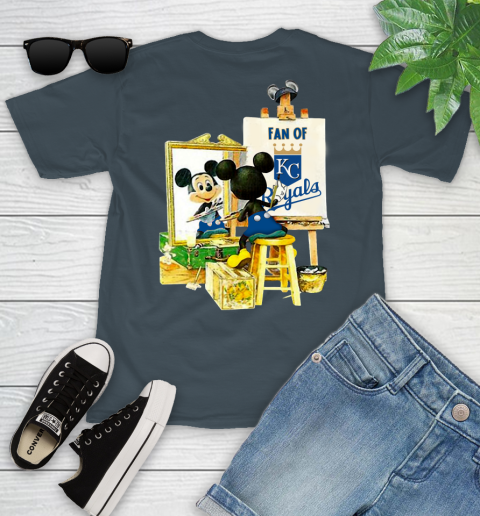 MLB Baseball Kansas City Royals Mickey Drawing Shirt 102